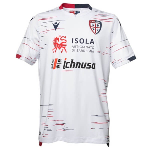 Thailand Trikot Cagliari Calcio Auswarts 2019-20 Weiß